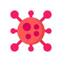 virus bacteria cell pandemic icon vector