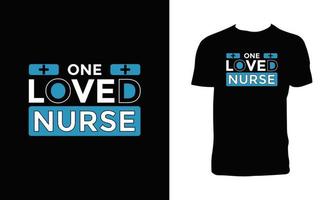 Creative Nurse Vector T Shirt Design.