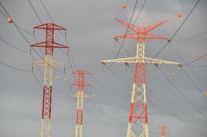 torre de energía eléctrica foto