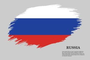 Vector Poster With Information Text And Brush Stroke Effect Of The Russian  Flag Vector, Country, History, Design PNG and Vector with Transparent  Background for Free Download