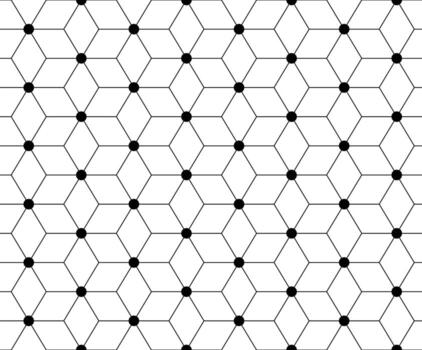 Abstract geometric pattern with lines vector