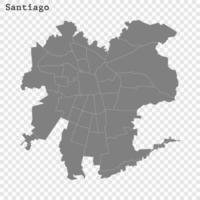 alto calidad mapa ciudad vector