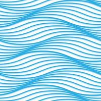 Vector seamless wave