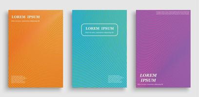 template for cover design vector