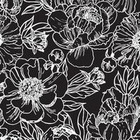 Pattern seamless flower Vector Graphic