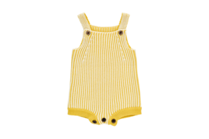 amarelo babay pano isolado em uma transparente fundo png