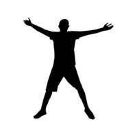 jump Silhouette Images vector