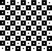 Amazing black and white pattern with circle vector