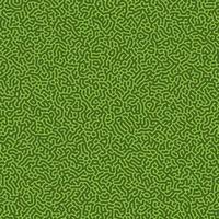 Abstract turing pattern background in shades of green vector