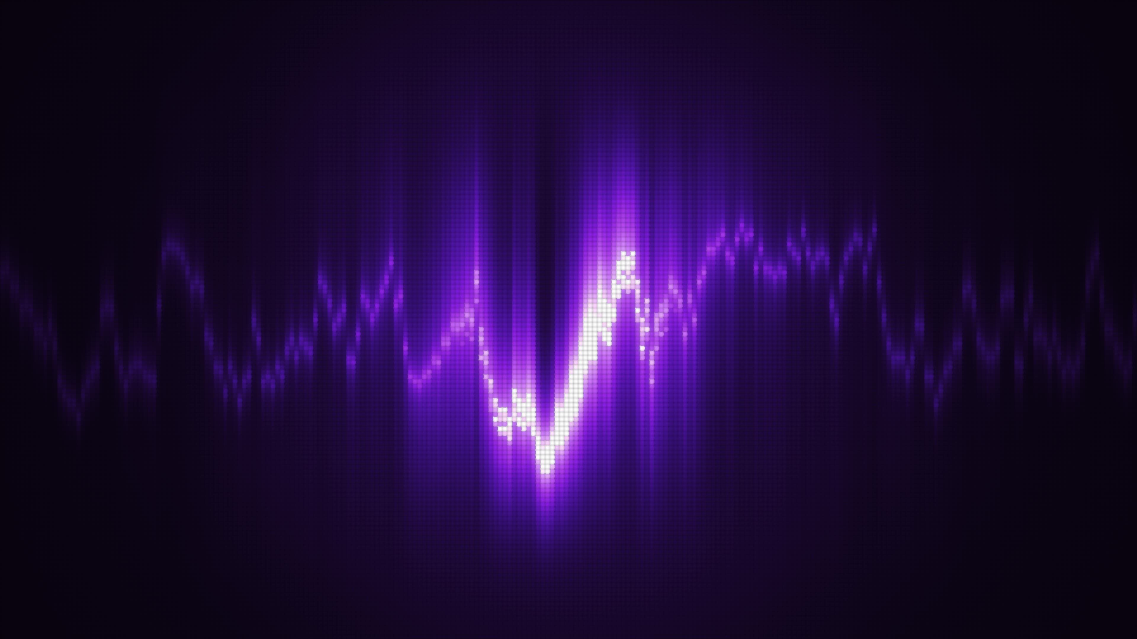 Abstract Purple Energy Equalizer From Particles And Dots Abstract Abstract Purple Energy Equalizer From Particles And Dots Abstract