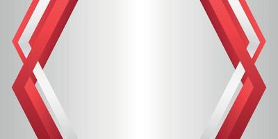 Abstract red gray grey arrow white blank space design modern futuristic background vector illustration. Vector illustration design for presentation, banner, cover, web, flyer, card, poster