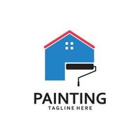 Paint Logo Template vector icon