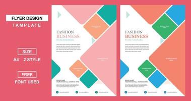 volantes diseño para Moda negocio vector