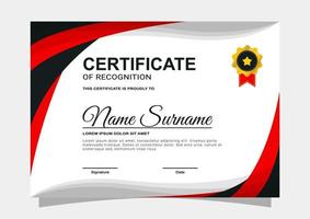 design abstract certificate template. certificate design vector