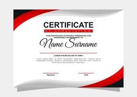 design abstract certificate template. certificate design vector