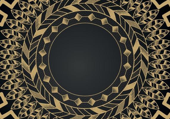 Gold and Black Ace of Spades Pattern on Geometric Mosaic Abstract Background  Luxury Ornament Style. 29099657 Vector Art at Vecteezy
