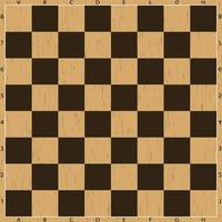 Chess board banner vector