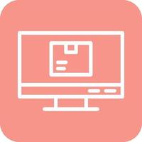 Computer Vector Icon Design Illustration