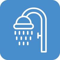 Shower Vector Icon Design Illustration