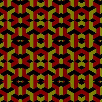 seamless pattern with geometric background vector
