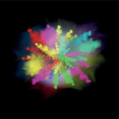 Color Explosion Illustration