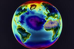 internacional día para el proteccion de el ozono capa dieciséis septiembre ai generado foto