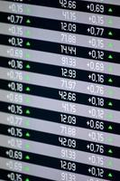Financial Data Chart - Rise, Growth Concept photo