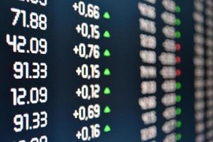 Stock Exchange Financial Data Chart photo