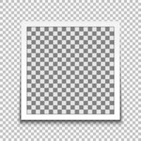 retro realistic vector photo frame
