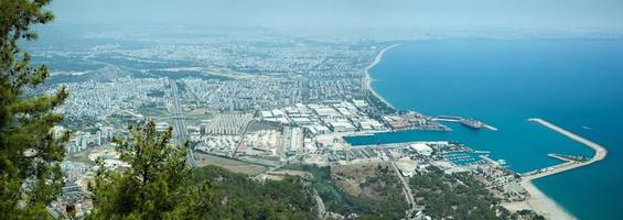 Antalya Resort Town Panoramic View From Tunektepe Mountain photo