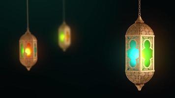 ramadan kareem lantern islam religion video