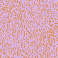 Animal leopard texture. Lilac pattern with wavy squiggles vector