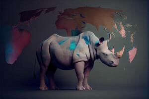 World Rhino Day September 22 photo