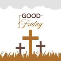 Good Friday christian jesus silhouette background sunset photo