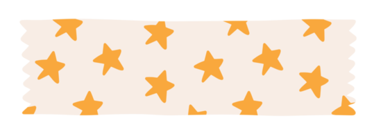 piezas de vistoso álbum de recortes washi cinta banda, etiqueta etiqueta, decorativo escocés. imprimible pegatinas con estrellas para planificador o diario png