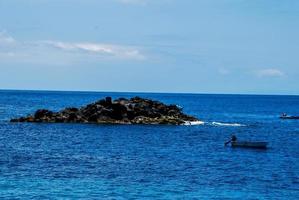 Scenic coastal view photo