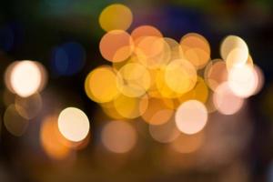 Abstract circular bokeh background photo