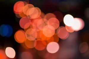 Abstract circular bokeh background photo