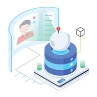 Trendy Virtual Database vector