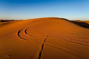 Scenic desert landscape photo