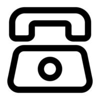Phone telephone icon. vector