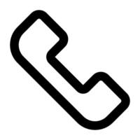 Phone telephone icon. vector