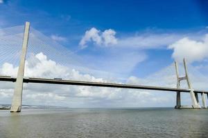 Bridge in Lisbon, Portugal photo