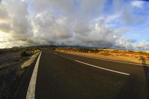 Road in the countryside photo