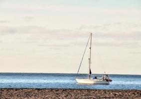 Scenic coastal view photo