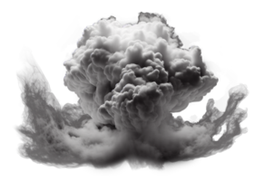 Explosion Smoke Rising Transparent PNG - .