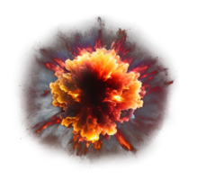 tobt Feuer Flammen Explosion - - transparent png - - generativ ai.