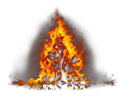 tobt Feuer Flammen - - transparent png - - generativ ai.