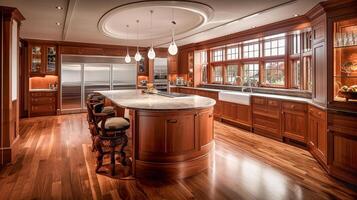 Luxurious Custom Residential Kitchen Upgrade Interior - . photo