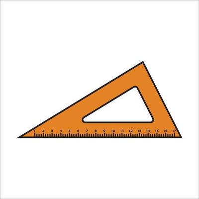 ruler icon logo vector design